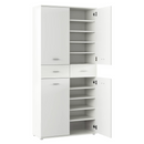 Cipősszekrény/állvány, fehér, VILOT