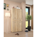 Cipősszekrény/állvány, sonoma tölgy, VILOT