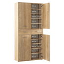 Cipősszekrény/állvány, sonoma tölgy, VILOT