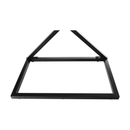 Kisasztal/éjjeliszekrény, tölgyfa/fekete, VIRED