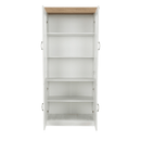 vitrines szekrény, északi sosna/vadtölgy, ROYAL W4D