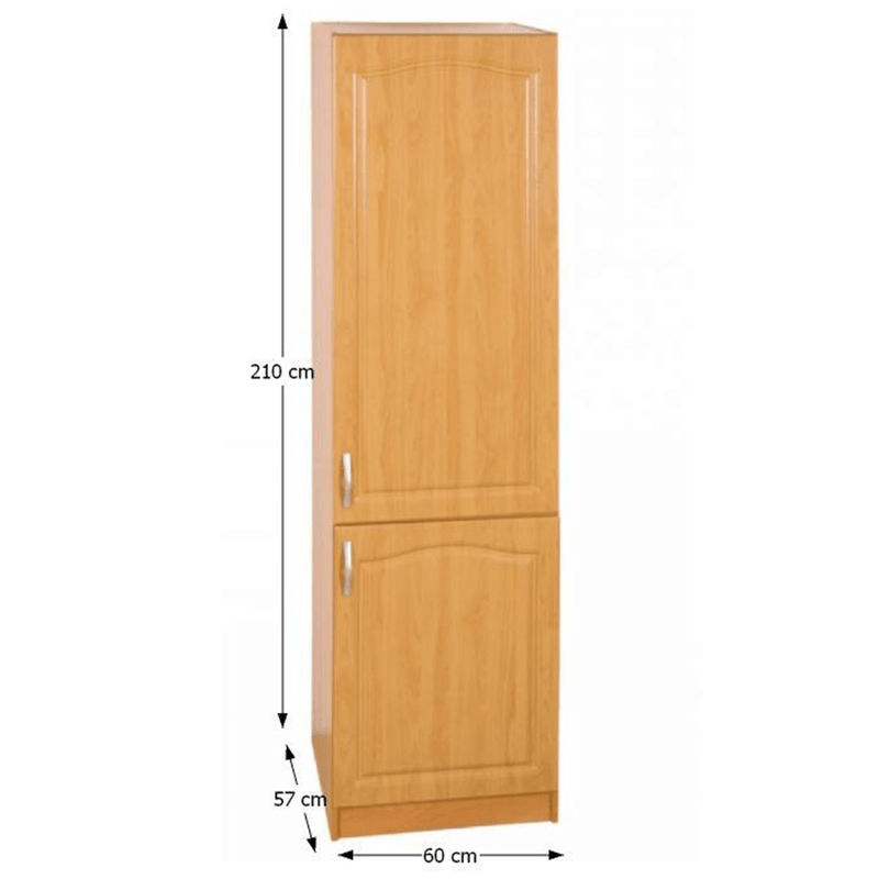 Alsó szekrény, jobb oldali kivitel, égerfa,  LORA MDF NEW KLASIK S60LO