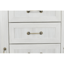 vitrines szekrény, északi sosna/vadtölgy, ROYAL W2D