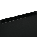 Állíthó számítógépasztal kerekekkel, fekete, WESTA