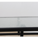 Étkezőasztal, edzett üveg/acél, 150x90 cm, PASTER