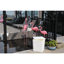 Kerti tároló doboz/kisasztal, fehér, IBLIS