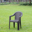 Kerti rakásolható szék, barna, ZAMA