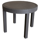 Kerti asztal, barna, ZAMA