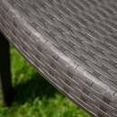 Kerti rakásolható szék, barna, ZAMA