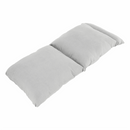 Fotel lábtartóval, világosszürke/természetes, ZANDER