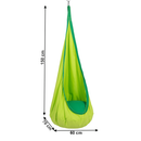 Függőhinta, zöld, SIESTA TYP 1