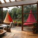 Lógó hintaszék, zöld, KLORIN NEW KLASIK