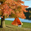 Lógó hintaszék, zöld, KLORIN NEW KLASIK