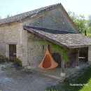 Lógó hintaszék, zöld, KLORIN NEW KLASIK