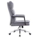 Irodai szék, szürke/króm, ZAVIER