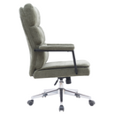 Irodai szék, zöld/króm, ZAVIER