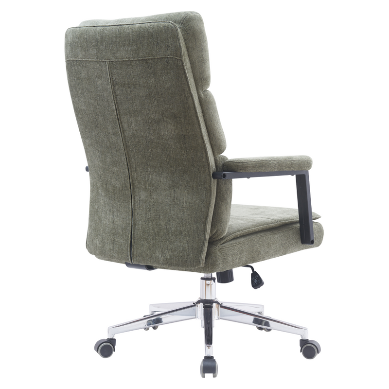 Irodai szék, zöld/króm, ZAVIER