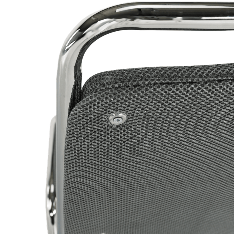 Szék tárgyalóterembe, szürke háló, ZEKI