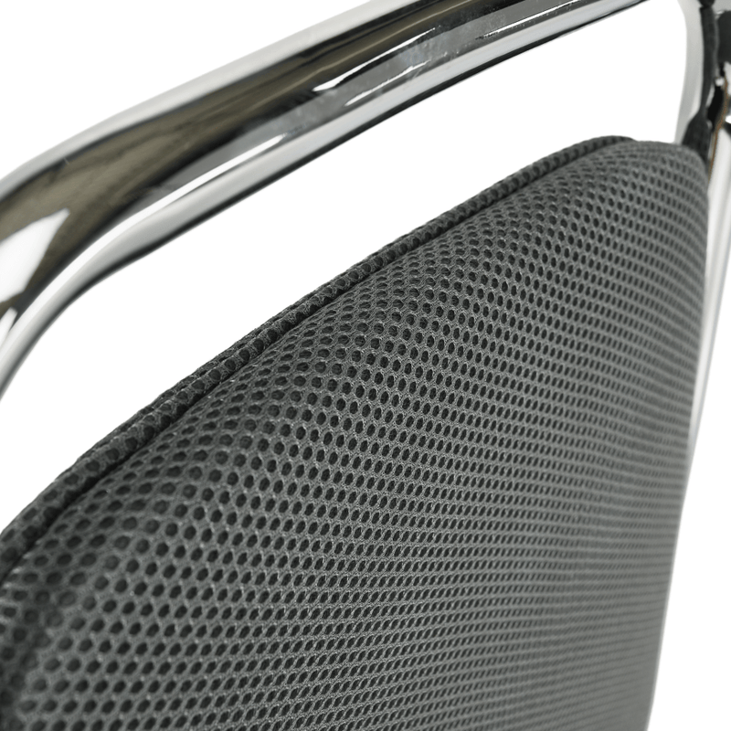 Szék tárgyalóterembe, szürke háló, ZEKI