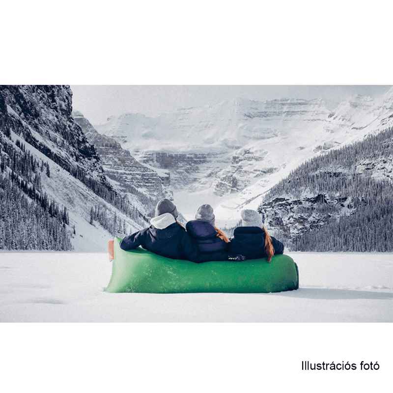 Felfújható babzsák/lazy bag, kék, LEBAG