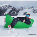 Felfújható babzsák/lazy bag, narancssárga, LEBAG