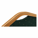 Rákásolható szék,  zöld/arany festés, ZINA 3 NEW