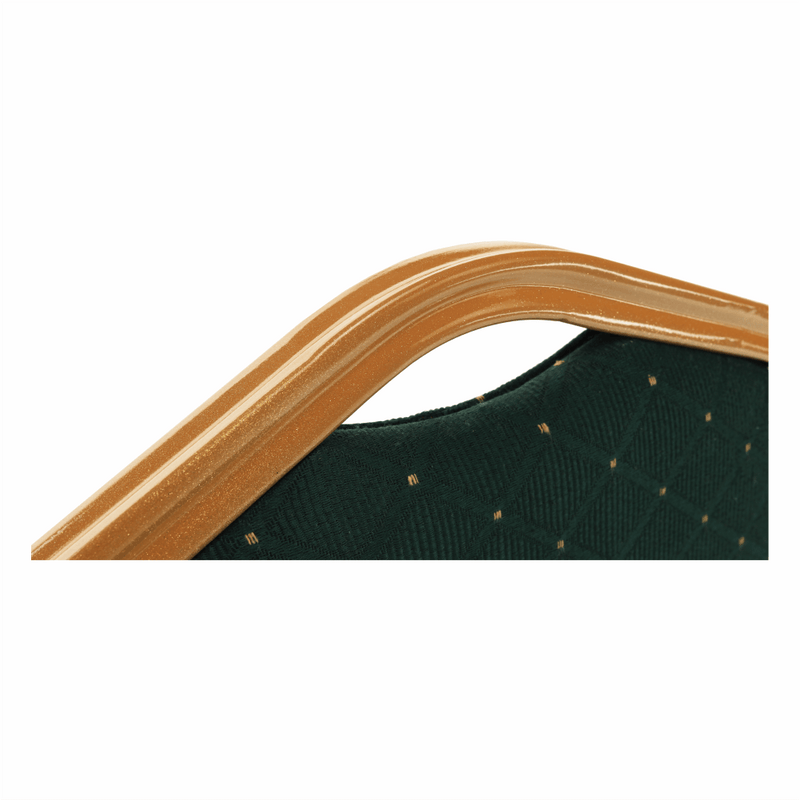 Rákásolható szék,  zöld/arany festés, ZINA 3 NEW