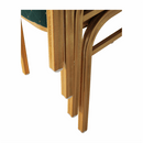 Rákásolható szék,  zöld/arany festés, ZINA 3 NEW