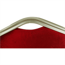 Egymásba rakható szék, bordó/champagne, ZINA 2 NEW