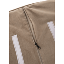 Dizájnos fotel, szürkésbarna Taupe Velvet anyag, ZIRKON