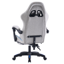Irodai/gamer szék, szürke/kék, ZODIA