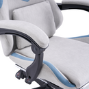 Irodai/gamer szék, szürke/kék, ZODIA