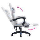 Irodai/gamer szék, szürke/kék, ZODIA