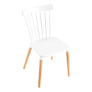 Étkezőszék, fehér/bükk, ZOSIMA