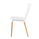 Étkezőszék, fehér/bükk, ZOSIMA