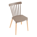 Étkezőszék, szürke/bükk, ZOSIMA