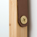 Tükör, természetes bambusz, LEMI 2