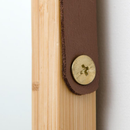 Tükör, bambusz fehér, LEMI 1