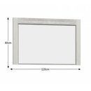 Tükör 12, kőris fehér, INFINITY 12