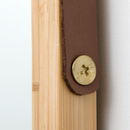 Tükör, természetes bambusz, LEMI 3