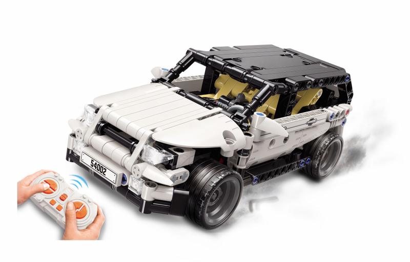 QMAN® 54002 | lego-technic-kompatibilis távirányítós építőjáték | 415 db építőkocka | Tech SUV (app + controller)