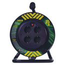 Emos kábeldob 4 aljzat 25m 1,5 mm?, PVC, 230V, fekete