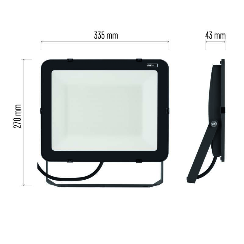 Emos Inovo LED reflektor 150W 16500lm IP65, 4000 K