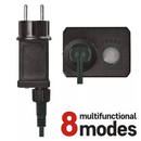 LED karácsonyi drop fényfüzér – fényfüggöny, 2,9x1,5 m, kültéri és beltéri, meleg fehér