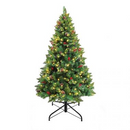 260LED-es műfenyő 180cm, melegfehér