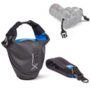 Miggö Agua Quickdraw Stormproof kameratáska SLR Pro kamerákhoz, Fekete-Kék