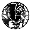 Bakelit óra - fotográfus