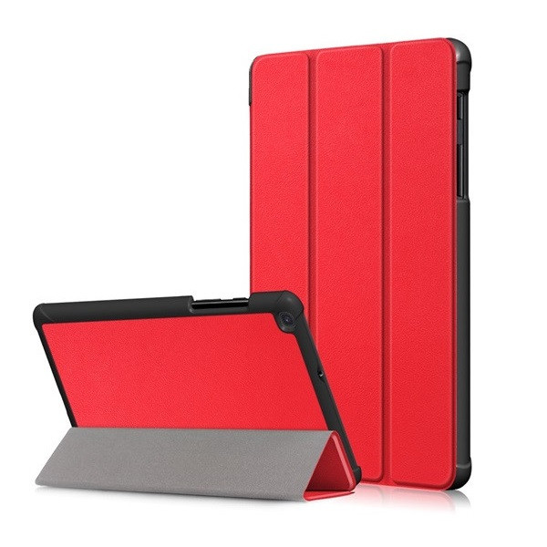 Samsung Galaxy Tab A 8.0 (2019) SM-T290 / T295, mappa tok, Trifold, piros