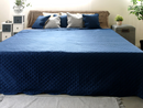 Cecil ágytakaró dark blue 220*240