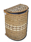 Félkör rattan szennyestartó II.